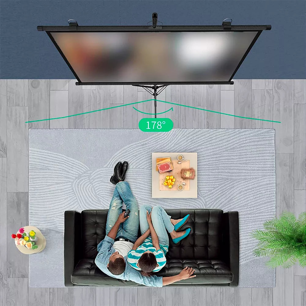 Pantalla De Proyección 84 16:9 Con Trípode, Cine En Casa®