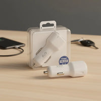 CARGADOR PARA AUTO MICCELL VQ-C08 USB+USB C 38W®