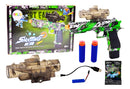 Pistola Recargable Con Balines Hidrogel 500pcs Niños Regalo®