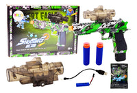 Pistola Recargable Con Balines Hidrogel 500pcs Niños Regalo®