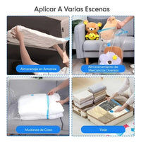 Bolsa Al Vacio Guardar Ropa Reducir Espacio 50x60 Unidad®