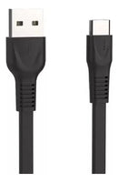 Cables Usb Tipo C Miccell 2.4a 1.0m Largo Negro Pro®