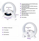Lampara Veladora Q Parlante Cargador Inalámbrico Luces Rgb®