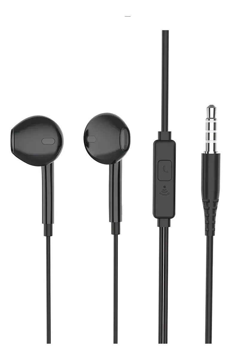 Auricular Miccell Vq-h29 Manos Libres 3.5mm Negro®