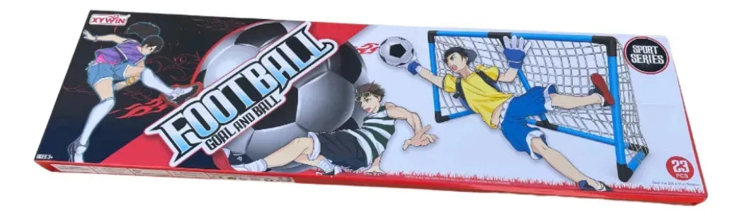Set De Fútbol Arco Con Red Infantil + Pelota + Inflador®