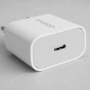 Cargador Treqa Compatible Tipo C 3.0a 100-240v Blanco®
