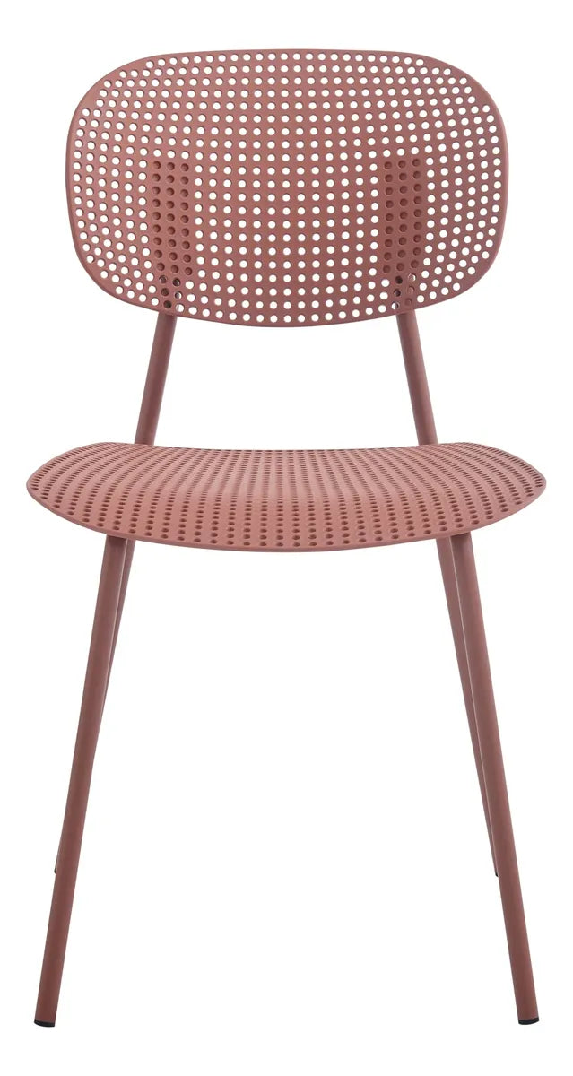 Silla De Comedor Terracota Mate Metal/polipropileno Premium®