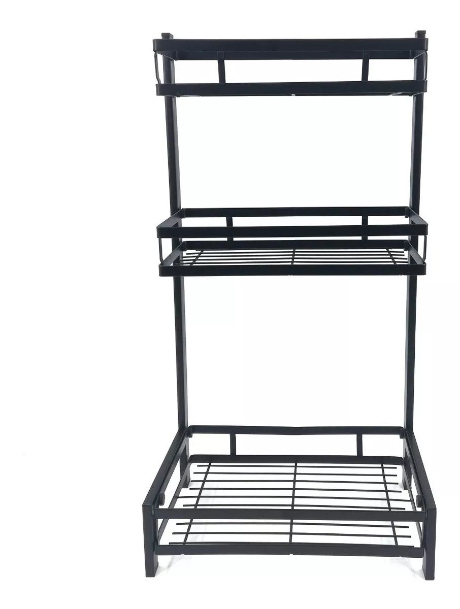 Organizador De Cocina Mesada 3 Niveles Metal Industrial®