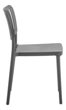 Silla De Comedor Moderna De Polipropileno Gris Mate Premium®