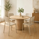 Silla De Comedor Moderna Premium Polipropileno Milky Mate®