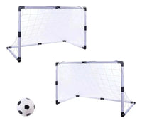 Arco De Futbol Infantil Con Pelota Inflador Color Blanco®