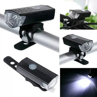 Luz Led Bicicleta Delantera Y Trasera Recargable Usb Prof®