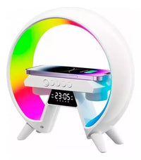 Veladora Led Rgb Cargador Parlante Inalámbrico Bluetooth®
