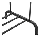Perchero Doble De Metal Con Estante Inferior 110x54x150 Cm®