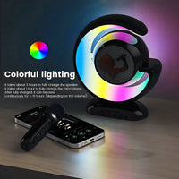 Parlante De Karaoke Portátil Con Bluetooth+micrófonos Negro®