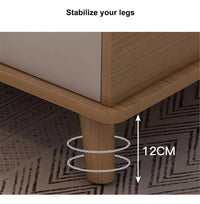 Mesa Ratona Premium Auxiliar Natural Estante Cajón 120x60cm®
