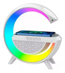 Lampara Led G Veladora Cargador Parlante Rgb Blanco®