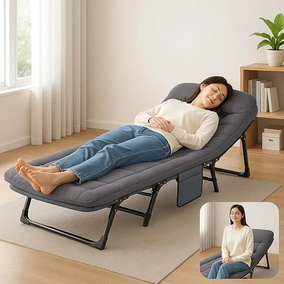 Catre Silla Plegable 5 Posiciones 4 Patas Plegables Comodo®