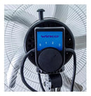 Ventilador 3 En 1 Winco W18ia Con 5 Aspas Color Plateado Estructura Color Negro, 18 De Diámetro 220v