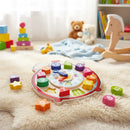 Juguete Para Niños Reloj De Madera Didactico Colores®
