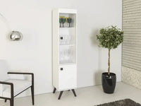 Cristalero para Living Linea Retro Calidad Premium 1 Puerta®