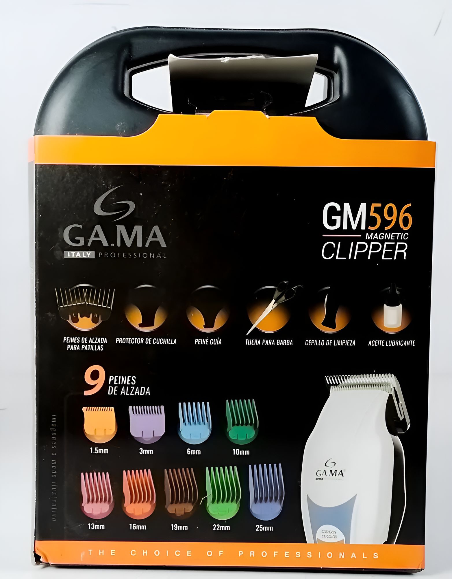 Cortapelo GAMA Italy Clipper Magnetic Gm596 Pro 20 Piezas®