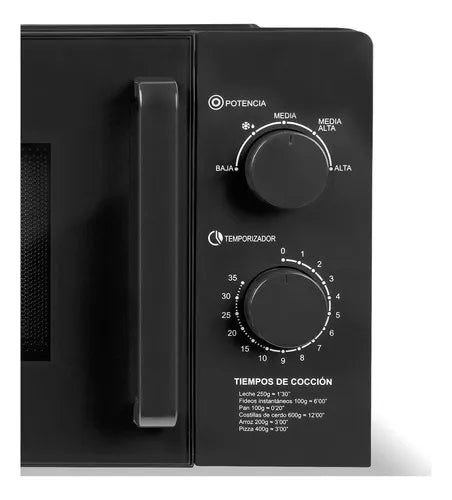 Microondas Smartlife 700w Sl-mwo20mb 20l Color Negro®