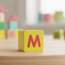 Bloques De Madera Educativos Con Abecedario Y Numeros X100®