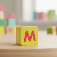 Bloques De Madera Educativos Con Abecedario Y Numeros X100®