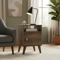 Mesita de Luz Linea Retro Moderna MDP Resistente Premium®