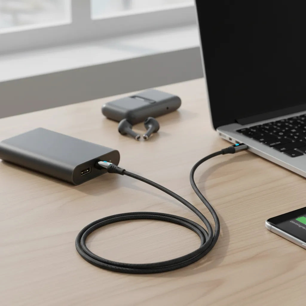 Cable Reforzado De Carga Y Datos Compatible Lightn Treqa®