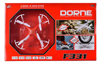 Mini Dron 360 Con Luz Led Con Control - Color Rojo®