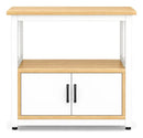 Organizador de cocina auxiliar MDF y metal 2 puertas