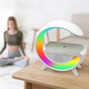 Lampara Led G Veladora Cargador Parlante Rgb Blanco®