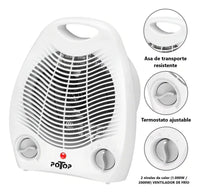 Caloventilador 2000w Frio Y Calor Calo Ventilador A/calidad®