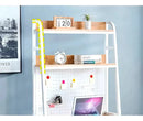 Escritorio Con Estantería Mdf Y Metal 80cm Y Panel De Chapa®