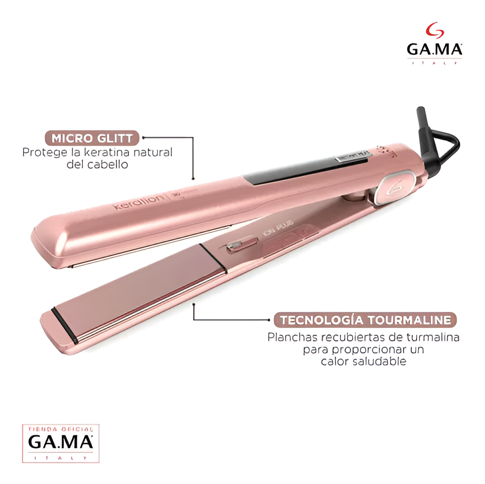 Plancha De Pelo GAMA Italy Starligth Iht Ion Plus Keration®