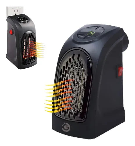 Calefactor Con Tecnología Termoceramica Portátil 220v Negro©