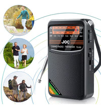 Radio Profesional Joc Fm/am/sw Recargable Con Parlante®
