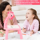 Pizarra Proyectora Y De Dibujo Para Niños Rosa®