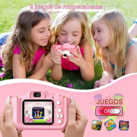 Cámara Digital Foto, Video Para Niños Con Pantalla Y Correa®