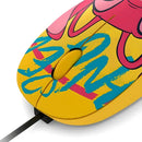 Mouse Infantil Stitch Xtech Disney Amarillo Usb 1200dpi®