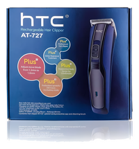 Maquina Corta Pelo Barba Htc At-727 Wireless Ergonomica®