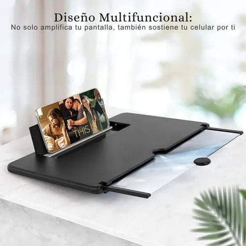 Focus Pro Pantalla Amplificadora 3d Soporte Celular Plegable®