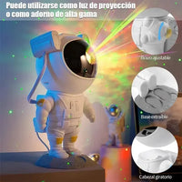 Astronauta Proyector De Estrellas Luces Nebulosa Galaxias®