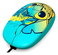 Mouse Infantil Stitch Xtech Disney Usb 1200dpi Color Azul®