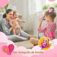 Cámara Digital Foto, Video Para Niños Con Pantalla Y Correa®