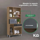 Muebles De Cocina Kit Multiuso 5 Puertas 1 Cajón 1 Estante Miel/Arena®
