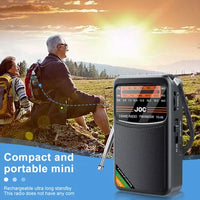 Radio Profesional Joc Fm/am/sw Recargable Con Parlante®