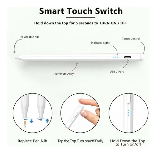 Lapiz Tactil Magnético Hoco Gm108 Touch Capacitivo®